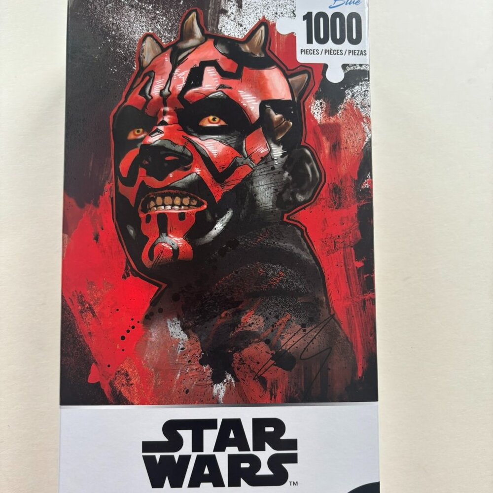 NEW Star Wars Darth Maul 1000 Piece 19'' x 24'' Collector's Puzzle